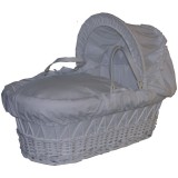 Moses Basket Dressing in white polyCotton